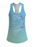 Womens I Choose to Yell Sublimated Relaxed Tank