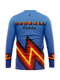 Retro 4 Men's Long Sleeve Sublimated Jersey