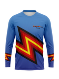 Retro 4 Men's Long Sleeve Sublimated Jersey