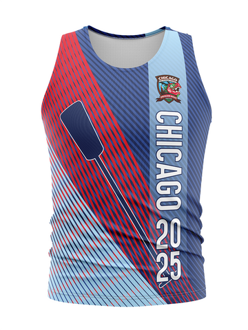 Chicago Dragon Boat Festival 2025 Men's Tank Sublimated