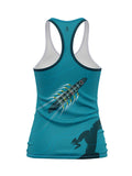 Swimming Dragon Women's Relaxed Tank Sublimated