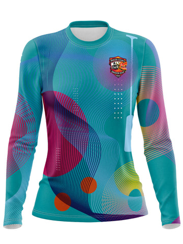 Mercer County DBF 2025 Women's Long Sleeve Sublimated