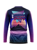 Neon Landscape Men's Long Sleeve Sublimated Jersey