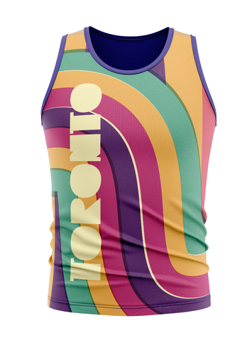 Toronto Festival 2025 Men's Athletic Tank Sublimated