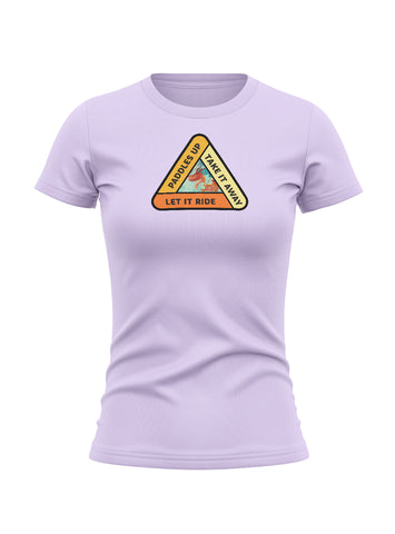 Women's Paddling Commands (triangle) Dri-Fit Tank Purple