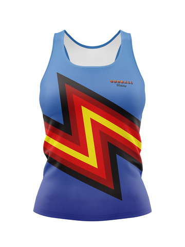 Retro 4 Women's Relaxed Tank Top Sublimated