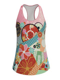 H20 Women's Oriental Sublimated Relaxed Tank