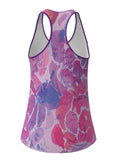 Purple Floral Women's Sublimated Relaxed Tank