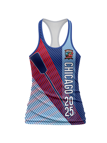 Chicago Dragon Boat Festival 2025 Women's Tank Sublimated