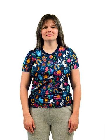 Collage Women's Jersey Sublimated
