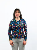 Collage Women's Long Sleeve Sublimated