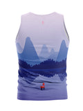 Purple Mountain Men's Tank Sublimated