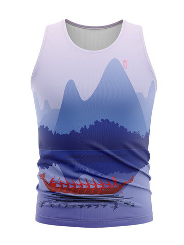 Purple Mountain Men's Tank Sublimated