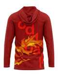 Lunar New Year Unisex Hooded Long Sleeve Sublimated