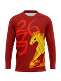 Lunar New Year Men's Long Sleeve Sublimated