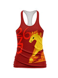 Lunar New Year Women's Relaxed Tank Sublimated