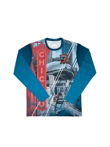 Chicago Dragon Boat Festival 2026 Men's Long Sleeve Sublimated