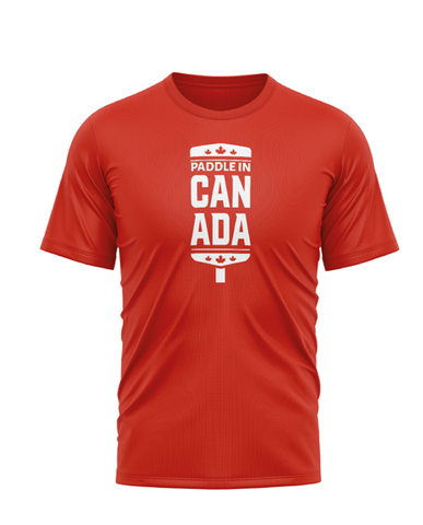 Mens Paddle in Canada Dri-Fit Jersey Red