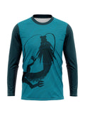 Swimming Dragon Men's Long Sleeve Sublimated