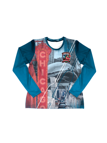 Chicago Dragon Boat Festival 2026 Women's Long Sleeve Sublimated
